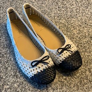 J Crew “Dragon” woven flats